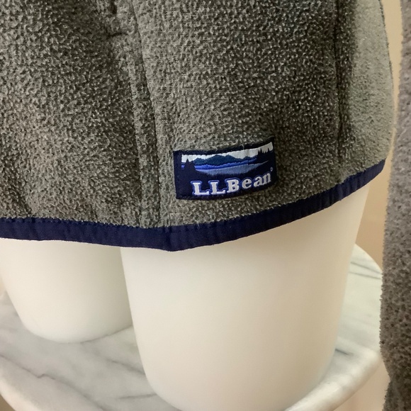 LLBean Womens Fleece Jacket Sz S fits S-M 34-35” bust nicely - Picture 4 of 11